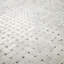 Carrara White Weave 12 in. x 12 in. Honed Marble Mosaic Floor and Wall Tile