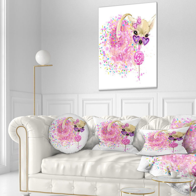 Coussin Sweet Pink