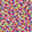 «Bianca Green in Love with Triangles», reproduction sur toile tendue-692022163-697990487-697990493