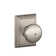 Plymouth Bed and Bath Lock Knob with Addison Trim