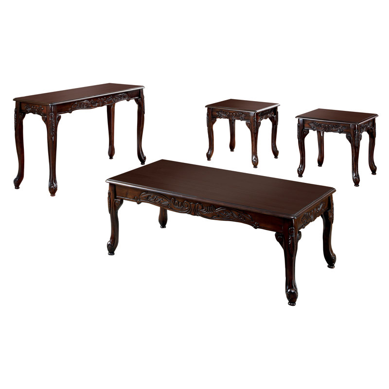 Ensemble de tables basses 4 pièces Fetullah