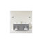 Ensemble de meuble-lavabo double 72 po Adaire avec comptoir en pierre composite blanc de Carrare sans miroir-411728534-411728535
