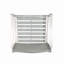 Tabourets de bar d'extérieur 29,50 po avec structure en aluminium antirouille, ensemble de 2