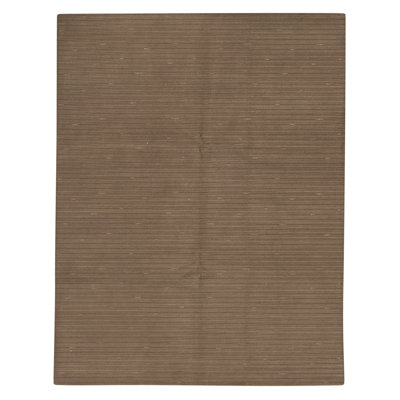 High-Quality Hand-Knotted Fossil Area Rug