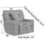 Fauteuil inclinable Neal Power Zero Gravity-106927796