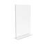 1PK 11 X 17 po Porte-enseigne en polystyrène transparent Cadre photo Porte-menu Présentoir de comptoir 11193-3-11X17 Film protecteur