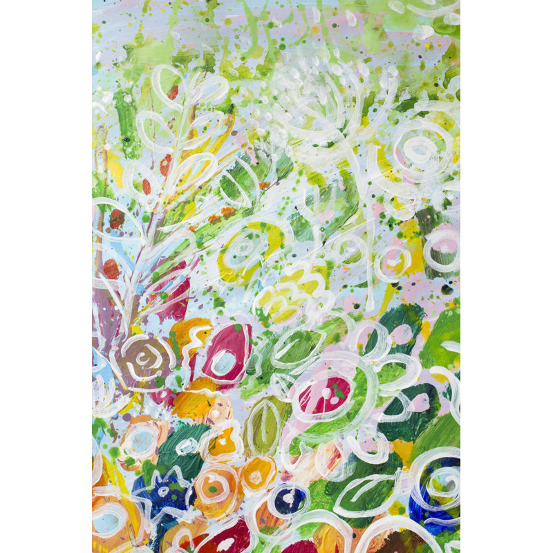 Detail Of The Painting As A Background by Seanpavonephoto - Wrapped Canvas Print, 46cm H x 30cm W x 3.8cm D