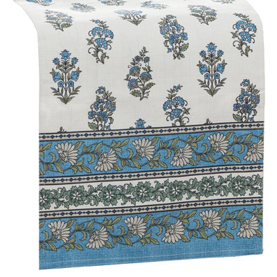 Chemin de table rectangulaire en polyester Tropez