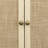 4 Door Cabinet with 1 Drawer, with 4 Adjustable Inner Shelves, Storage Cabinet
