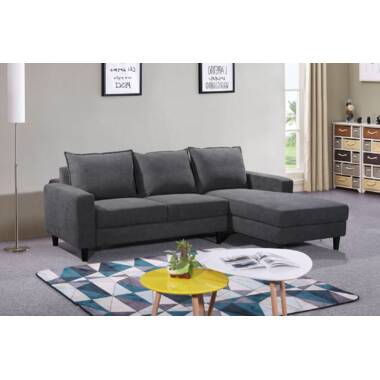 Affordable Furniture Marcey Nickel 2-Piece Sectional