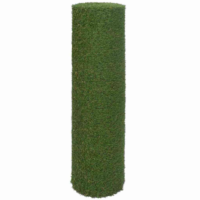 Gazon synthétique synthétique synthétique, Vert clair, L 393,7 po x P 52,8 po