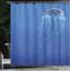 Rideau de douche simple blue ocean animal Roy-1852123509