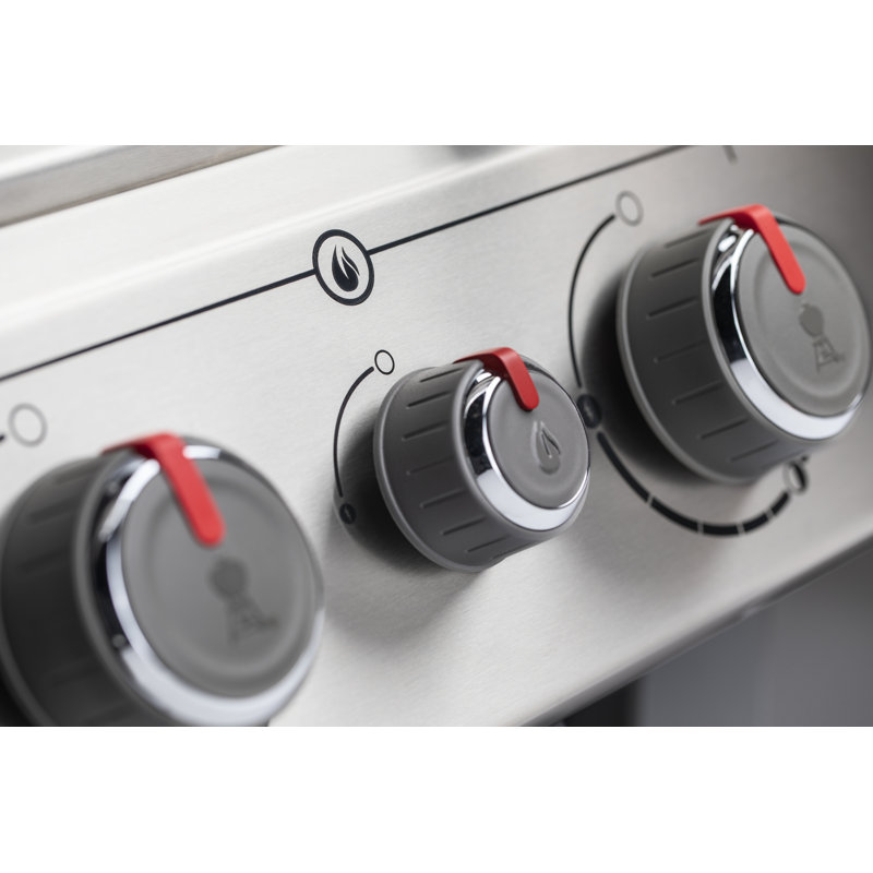 Weber Genesis II E-335, 3 Burner, Natural Gas, Black