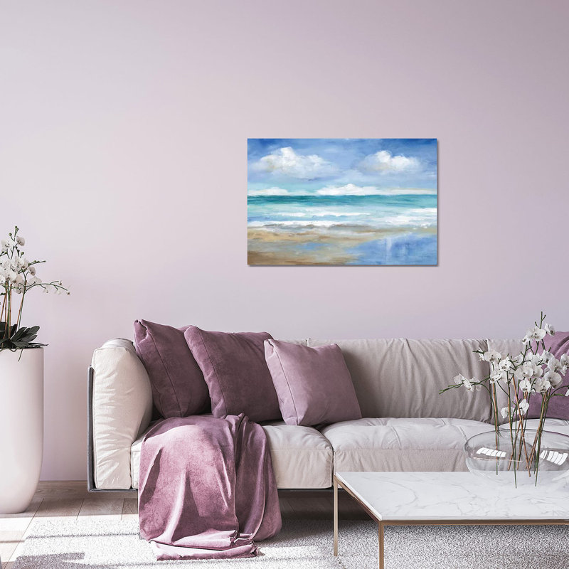 «Washy Coast II» par Nan - impression non encadrée, H 24 po x l 32 po x P 0,25 po