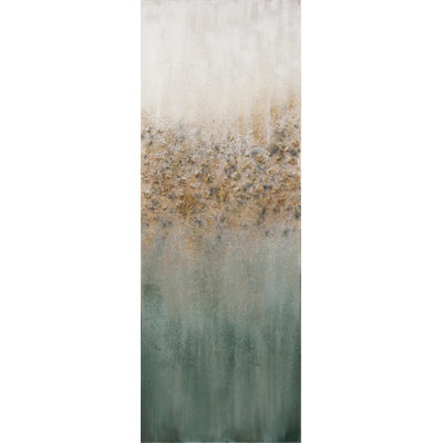 Emerald Drapery III Print by Beverly Fuller