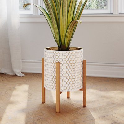 Lauha Metal Pot Planter
