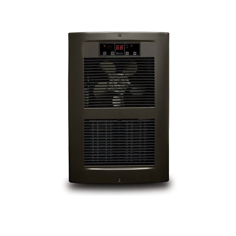 King Electric Electric Wall Mounted Space Heater with Adjustable Thermostat and with Digital Display, 4500W/240V/18.8A