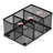 Jenai 4-Slot Metal Mesh Desk Organizer
