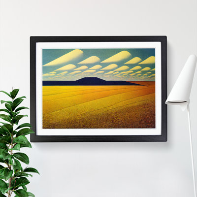 Enviable Wheat Field - Single Picture Frame Painting