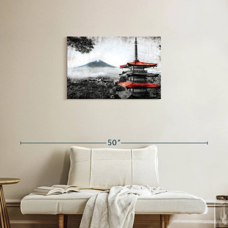 Adella Chureito Pagoda Pop, 20" H x 30" W
