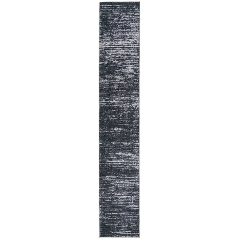 Ikhasa Chenille Abstract Indoor Rug, Runner 2'6" x 14'