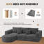 3 Seater Corner Sofa -239877374-239877371