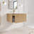 Treisa 29.9'' Single Bathroom Vanity with Ceramic Top-2106942648