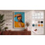Contemplation in Blue Modern - Wrapped Canvas-62596362-62596365