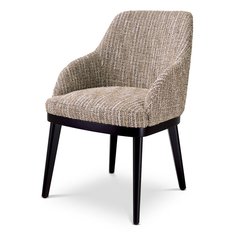 Costa Upholstered Dining Chair, Mademoiselle Beige