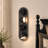 Modern Industrial 4-Light Dimmable LED Vanity Light