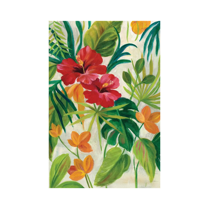 Tropical Jewels II by Silvia Vassileva - Wrapped Canvas Painting, 20.32 cm H x 30.48 cm W