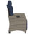 2 - Person Wicker Patio Dining Set with Round Table , Cushions Included-97839750-97839751