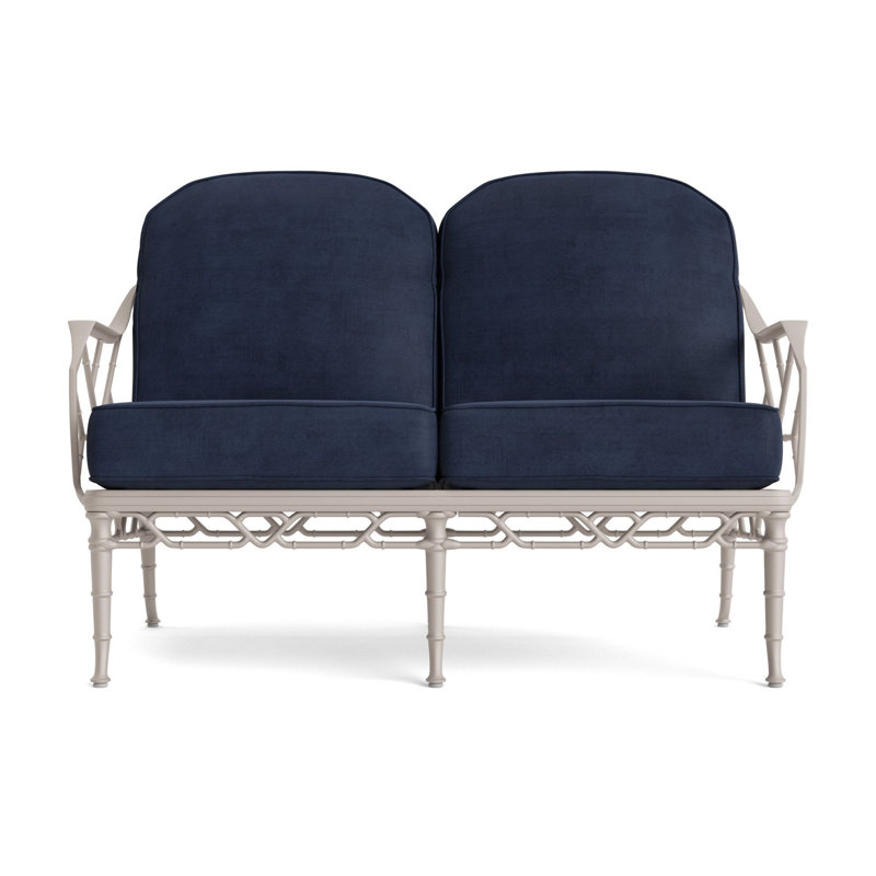 Calcutta Outdoor 2 - Seat Loveseat, Fusion Neptune, Dove