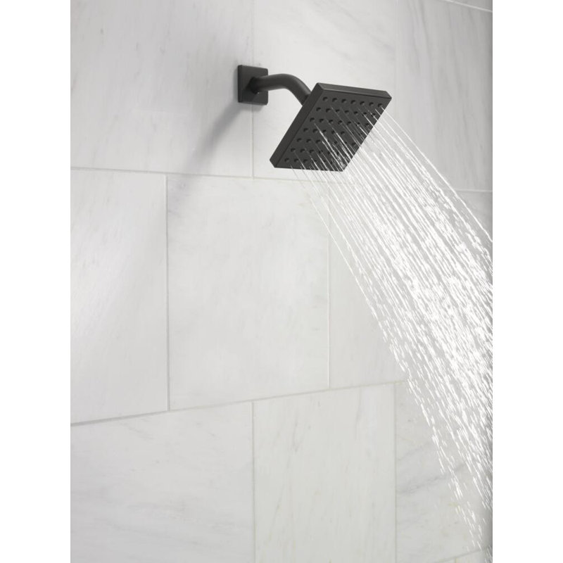 Pomme de douche Arvo, Noir mat