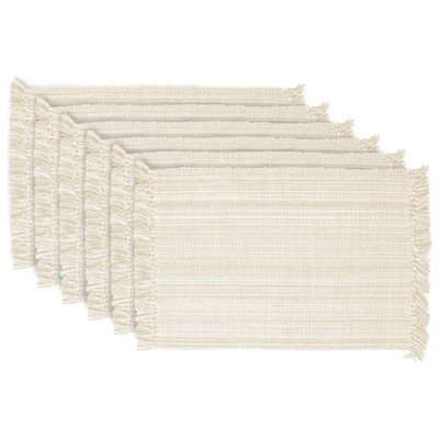 Variegated Tabletop Collection, Placemat Set19, 6 Piece