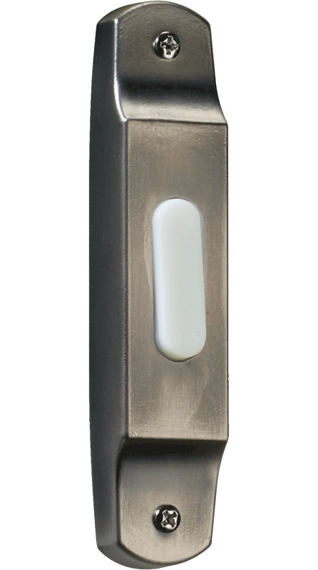 Bouton poussoir étroit basique pour argent antique