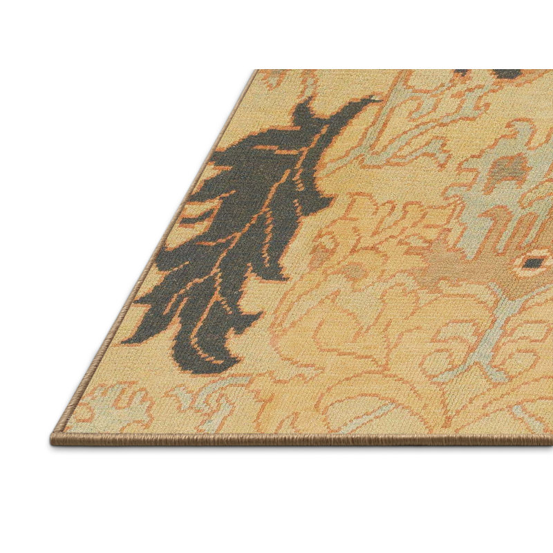 Tapis multicolore abstrait Loxhill, Rectangle 8 pi x 12 pi