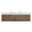 Thomason 71'' Double Bathroom Vanity with Acrylic Top-210706090-214094201