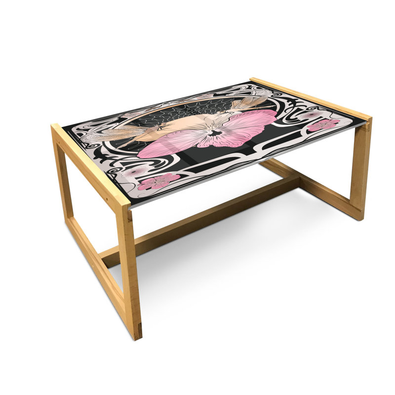 James-Alan Sled Coffee Table, 90cm H x 62cm W x 40cm D