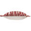 Carmon Stripe Striped Rectangular Cushion-125040365