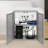 27" Wide Wifi Router Storage Cabinet And Cable Management Box - Walnut-934571694