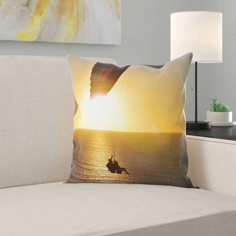 Coussin décoratif à coulisses
