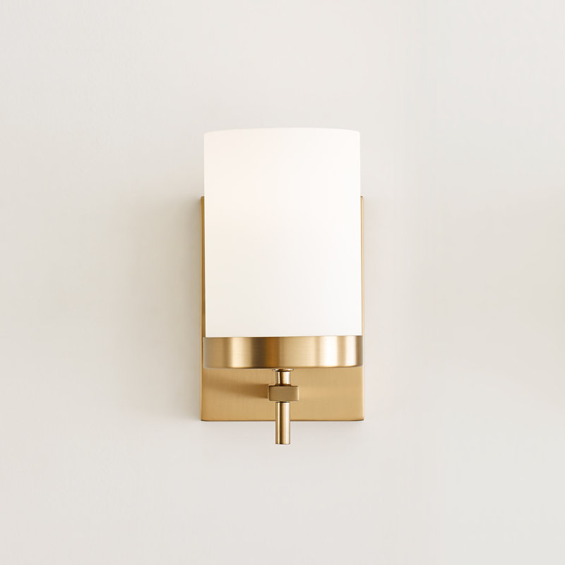 Linley One Light Wall / Bath Sconce from, No, Satin Brass