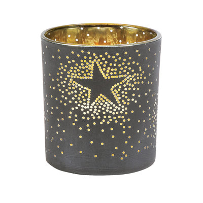 7.5 " Glass Votive Set of 6