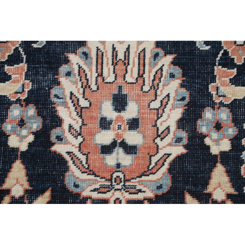 Tapis oriental floral Sultanabad Ziegler noué à la main 10 x 13