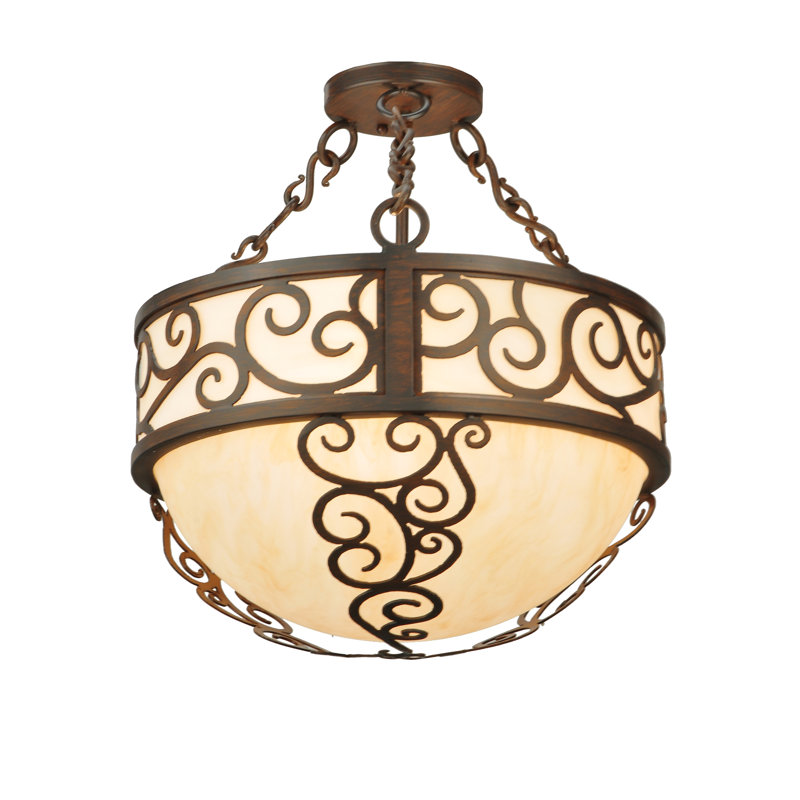 Lilliana 4 - Light Pendant, 17.25" H x 15.75" W x 15.75" D