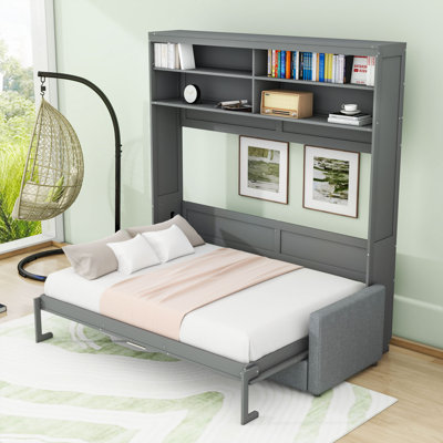 Queen Murphy Bed with Sofa