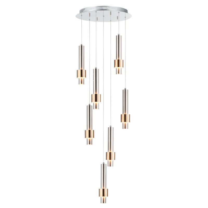 Luminaire suspendu à DEL 7 niveaux