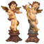 Figurines musicales chérubins de style baroque italien
