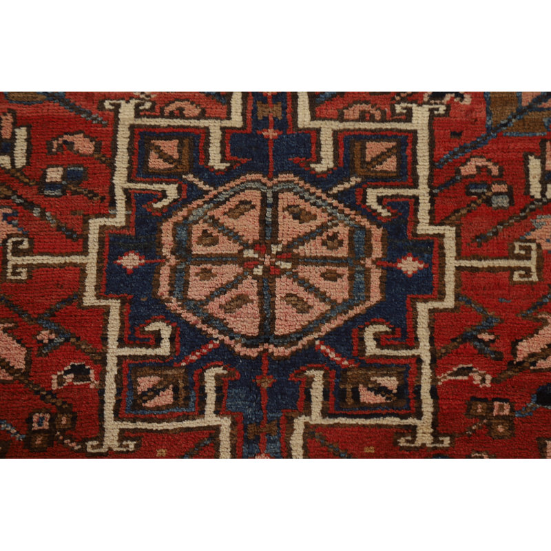 Tapis de couloir géométrique traditionnel 4x11